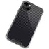 Black Carbon Fiber Specialty Texture Material iPhone 14 Clear Case
